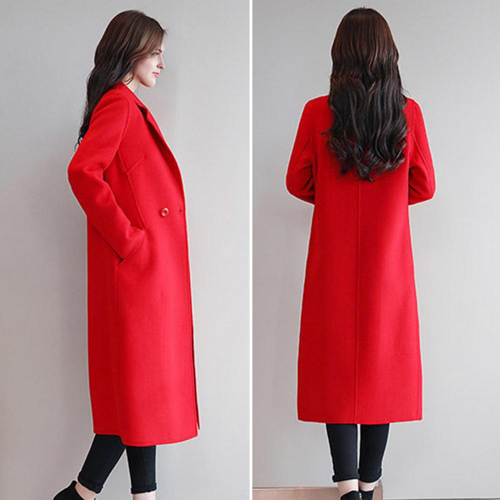Wool Coat Peacoat - 여성 울 코트 울 코트 여성용