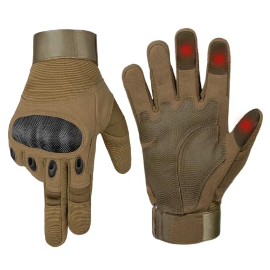 Touch Screen Gloves - 남성용 유틸리티 장갑, 터치스크린 팜 패드가