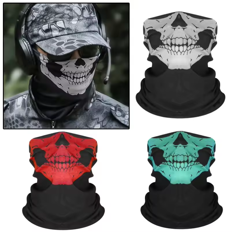 스컬 남성용 발라클라바 스키 마스크 사이클링 캡 스노보 - Balaclava Ski Mask 리뷰 및 가격