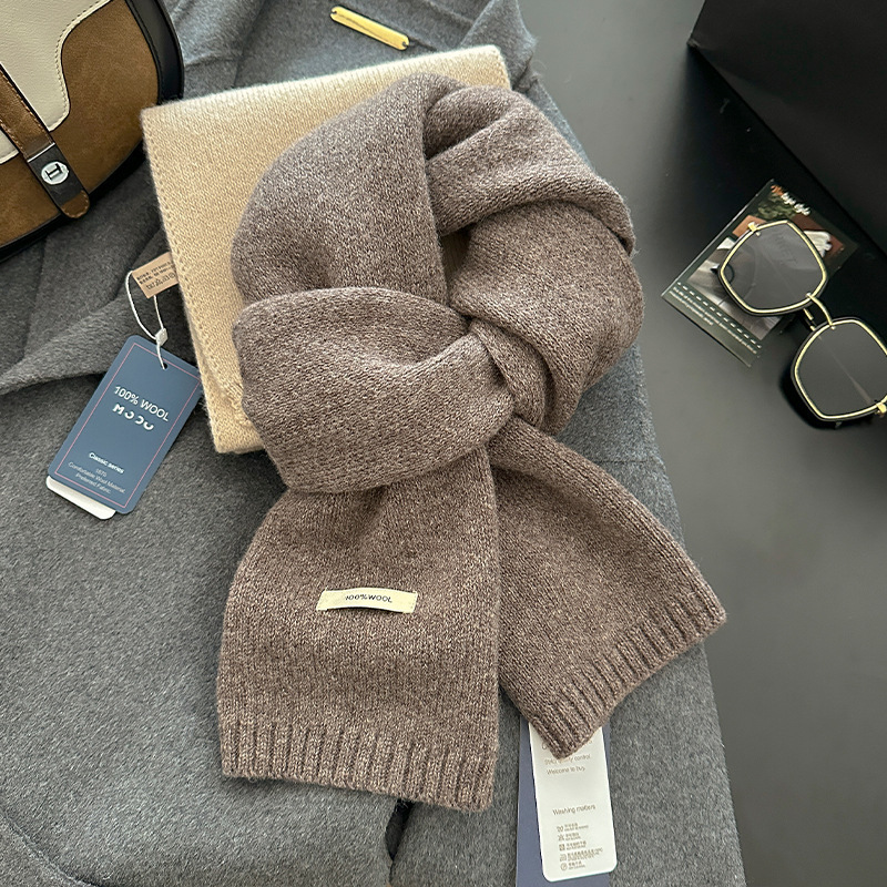 100% 울 스카프 여성 남성 솔리드 컬러 겨울 따뜻한 - Wool Scarf Men 리뷰 및 가격