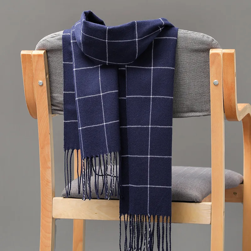 2023 새로운 겨울 남성 스카프 따뜻한 캐시미어 스카 - Wool Scarf Men 리뷰 및 가격