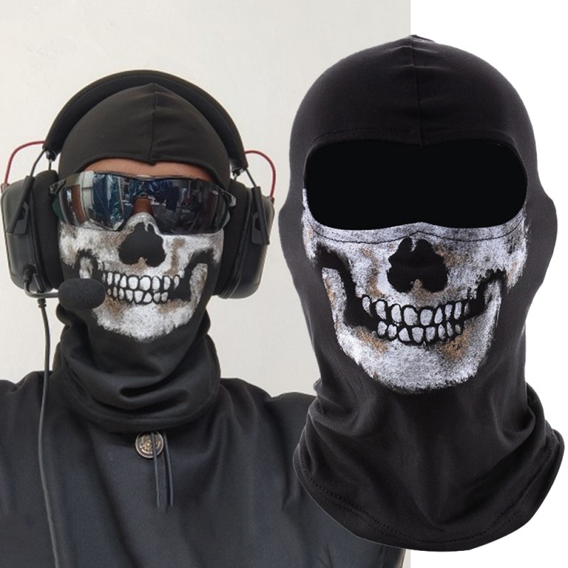 게임 COD 유령 해골 코스프레 무서운 얼굴 전쟁 해골 - Balaclava Ski Mask 리뷰 및 가격