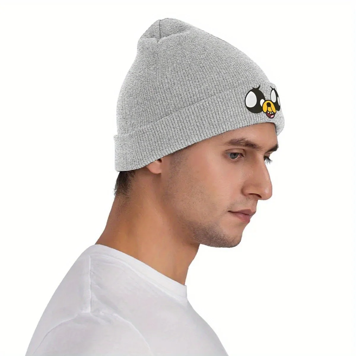 2026 Jake The Dog 니트 모자 비니 가을  - Knit Beanie Hat Warm 리뷰 및 가격